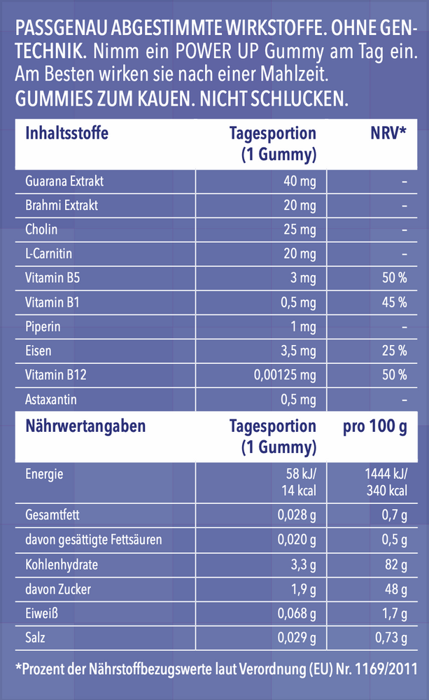 3er SET - POWERUP Gummies