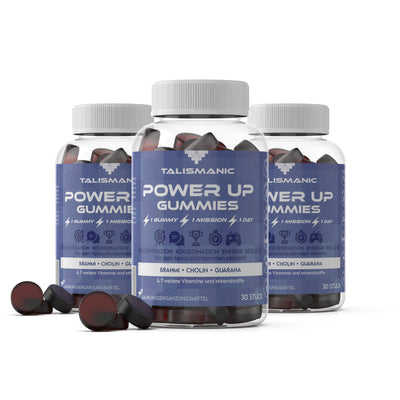 3er SET - POWERUP Gummies